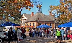 Market Square at Colonial Williamsburg - photo by Terri Agner