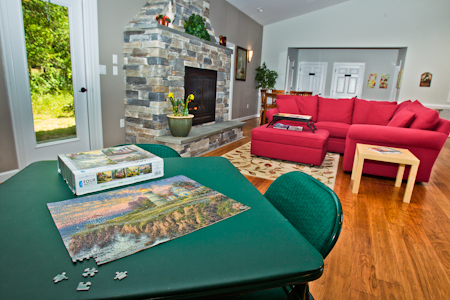 Game room Rock Creek Villas credit Terri Aigner